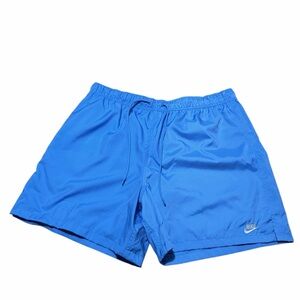 Nike Men’s XL Club Flow Shorts Blue Standard Fit Above Knee Length NWT
